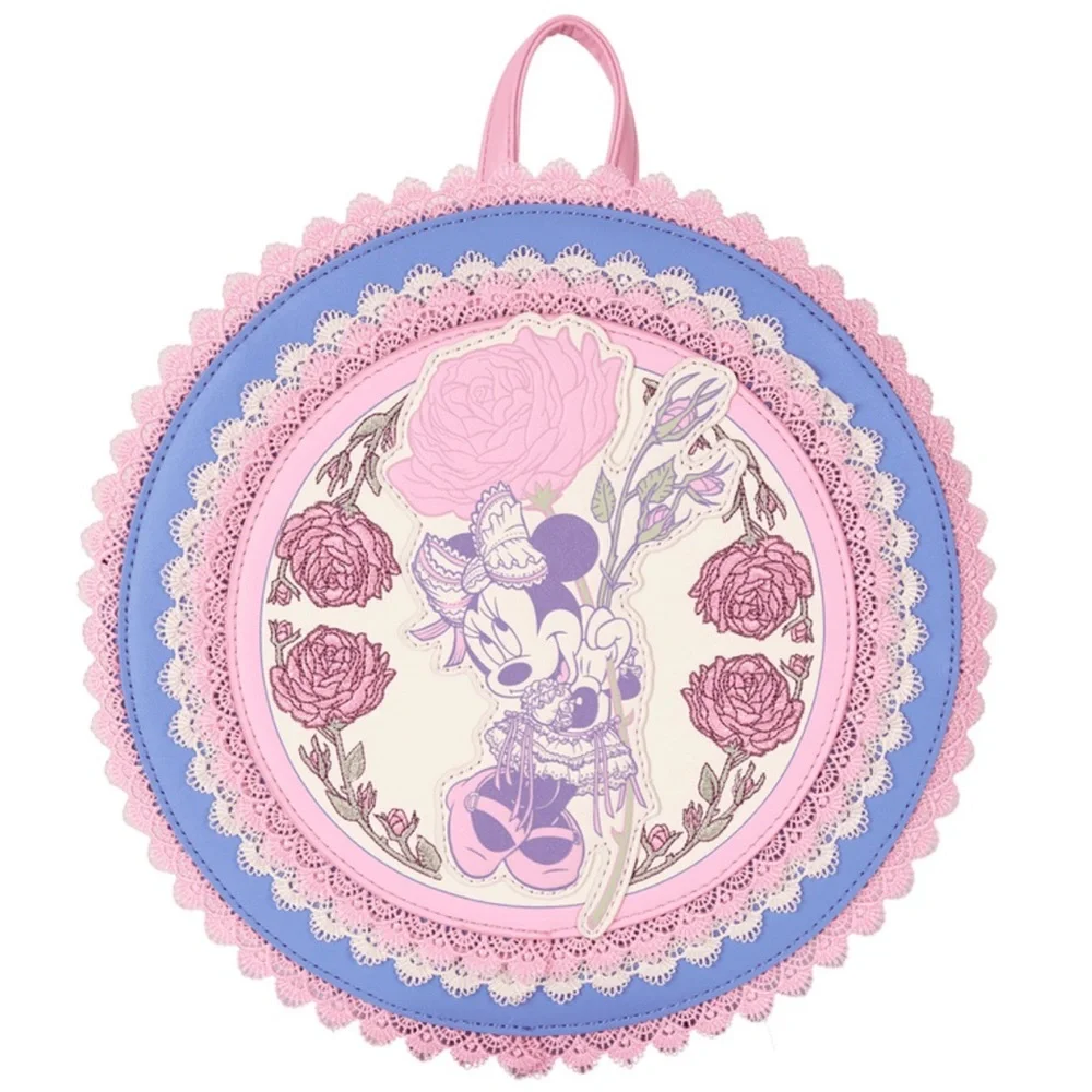 Disney Minnie Mouse Backpack and Wallet Set - Pink and Blue - Picture 2 of 6